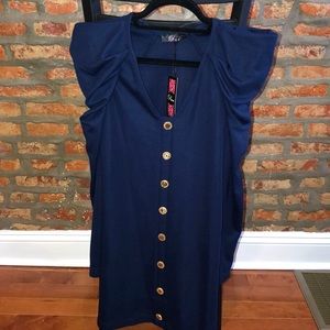 Rare puffy sleeve dress